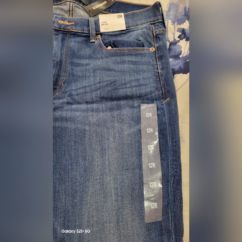 Express Women's Blue Jeans